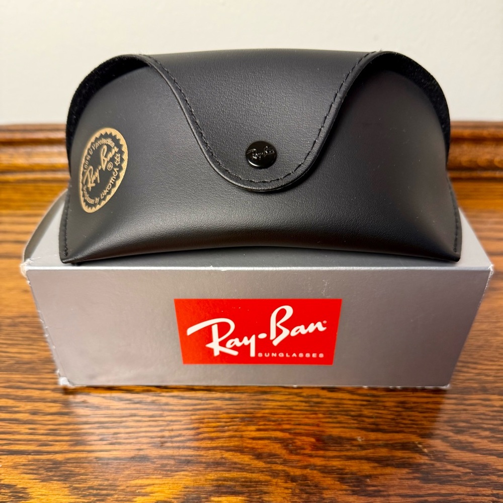 Ray-Ban RB3478 Rectangular Gunmedal Green Polarized Sunglasses - Picture 7 of 7